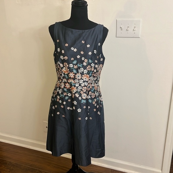 NWT Ann Taylor Loft Cotton Dress, Sz. 10P. - Picture 1 of 11